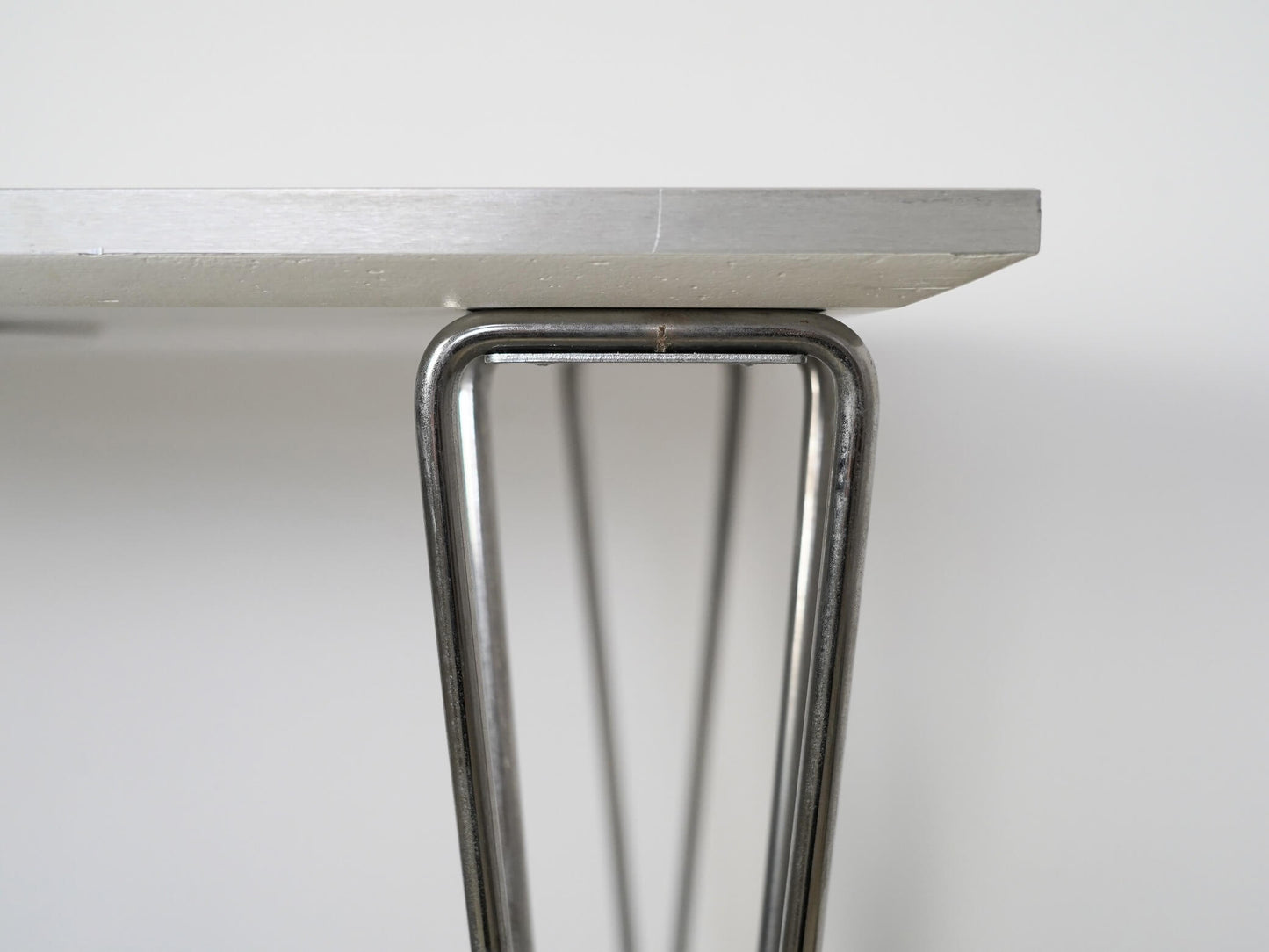 Bテーブル スクエア W80cm H72cm フリッツ・ハンセン アルネ・ヤコブセン ブルーノ・マットソン ピート・ハイン / B Table Square Fritz Hansen Arne Jaconsen Bruno Mathsson Piet Hein