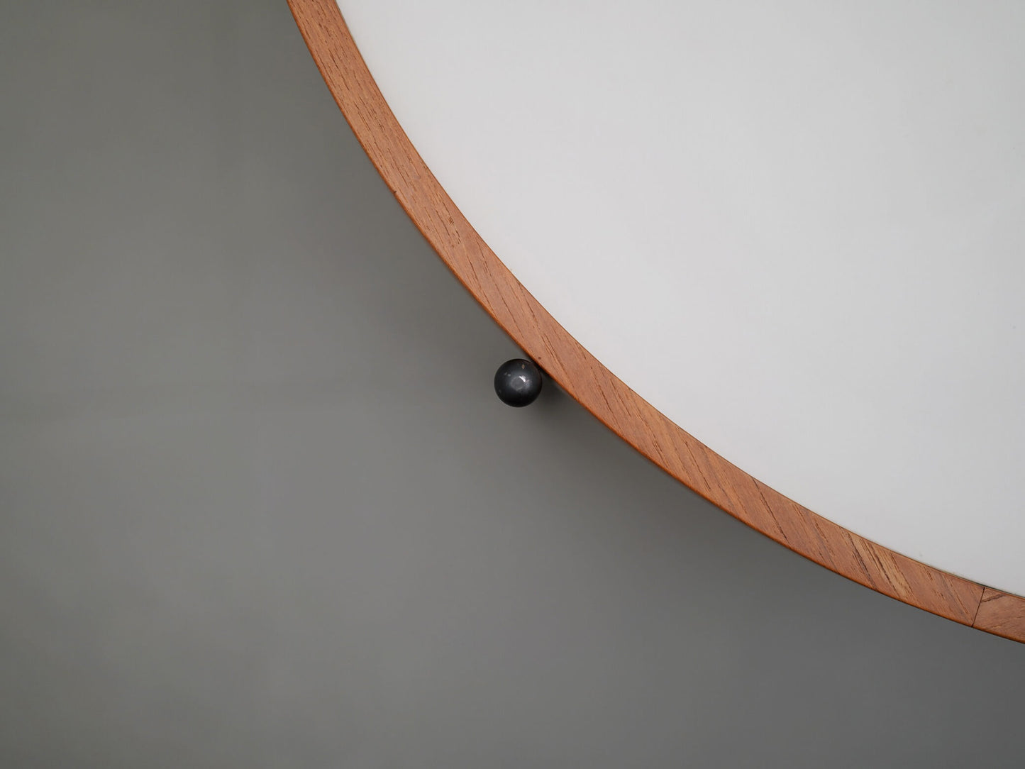 ラウンド リビングテーブル チーク アイアン 丸 / Round Living Table Teak