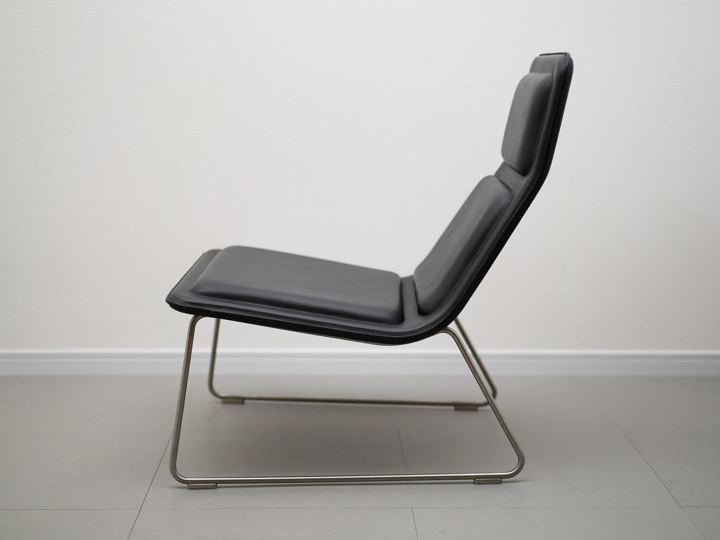 ジャスパーモリソンがデザインしたカッペリーニの中古・ユーズドのローチェアパッド・ラウンジチェア