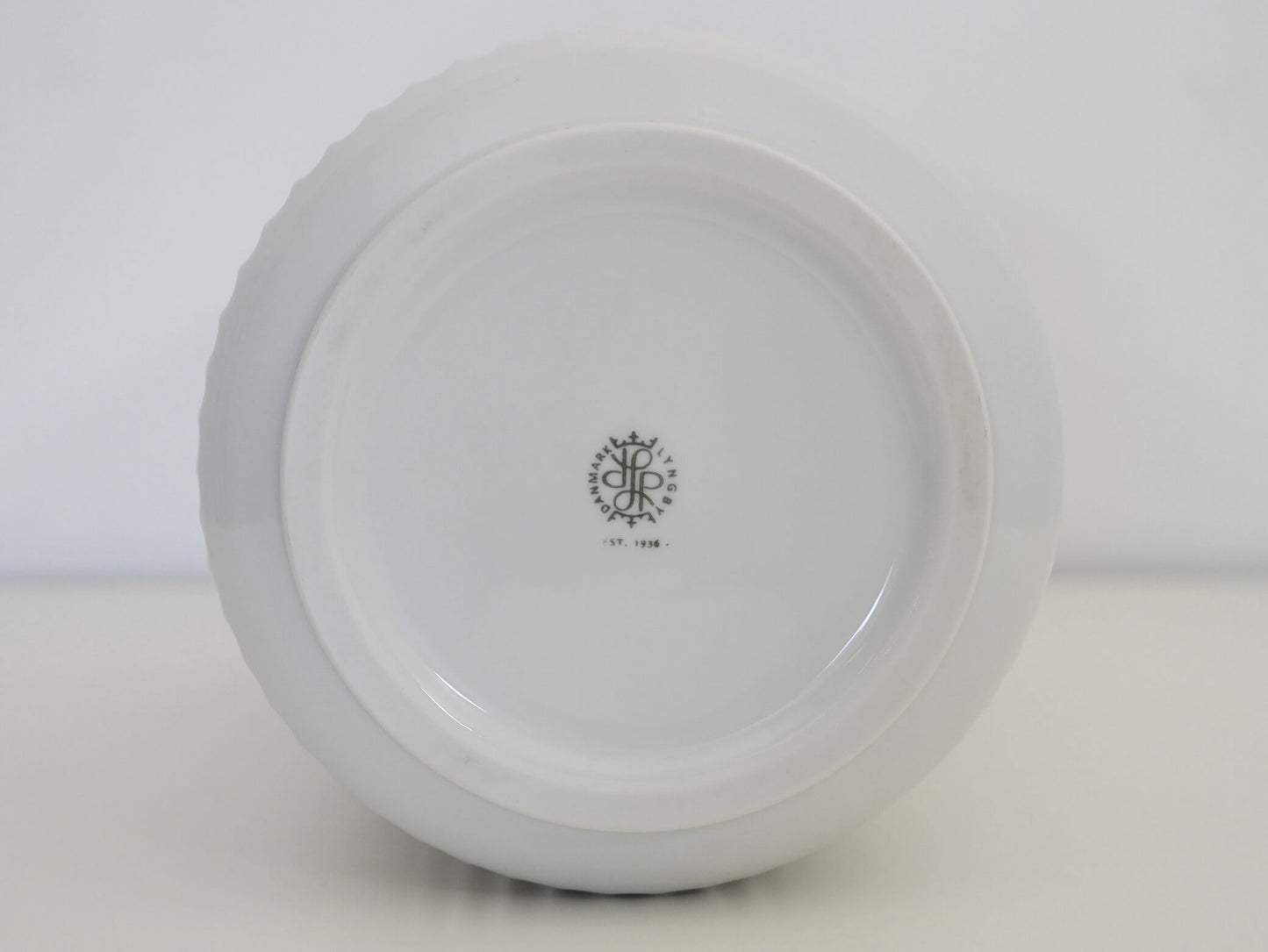 リュンビュー ポーセリン ベース H31cm ホワイト デンマーク 北欧 / LYNGBY PORCELÆN Vase White 在庫29→25