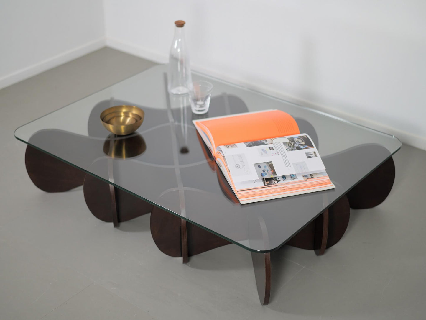 マトリックス テーブル L ダークブラウン E&Y アンドリュー・タイ / MATRIX TABLE Andrew Tye