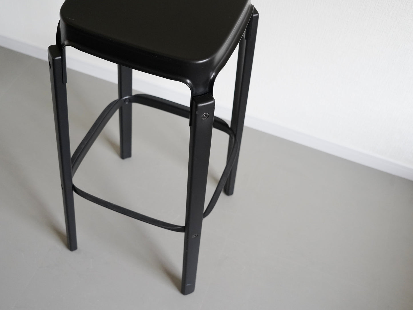 スティールウッド ハイスツール ブラック ① ロナン&エルワン・ブルレック マジス / Steelwood Stool Ronan & Erwan Bouroullec MAGIS