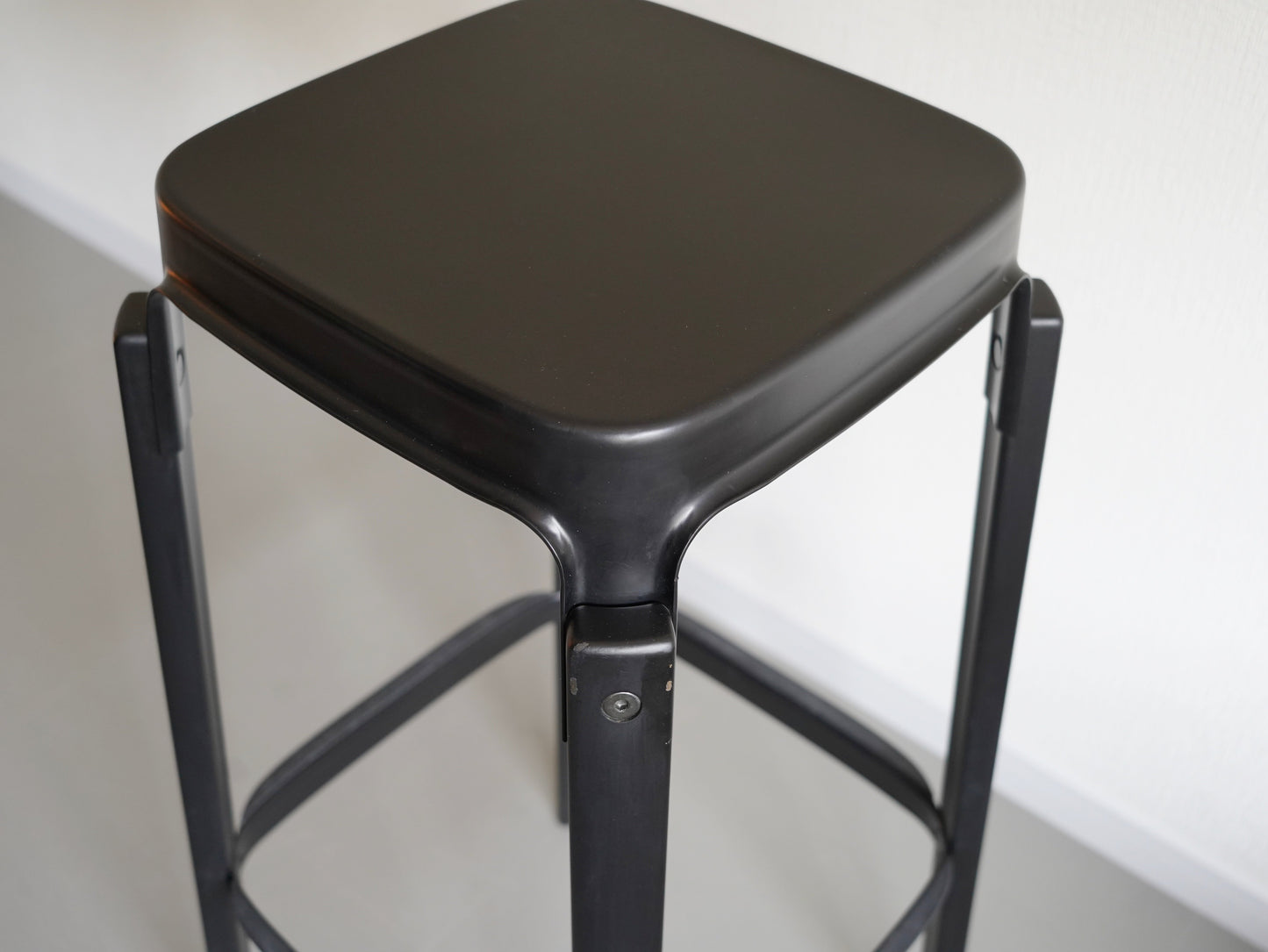 スティールウッド ハイスツール ブラック ② ロナン&エルワン・ブルレック マジス / Steelwood Stool Ronan & Erwan Bouroullec MAGIS