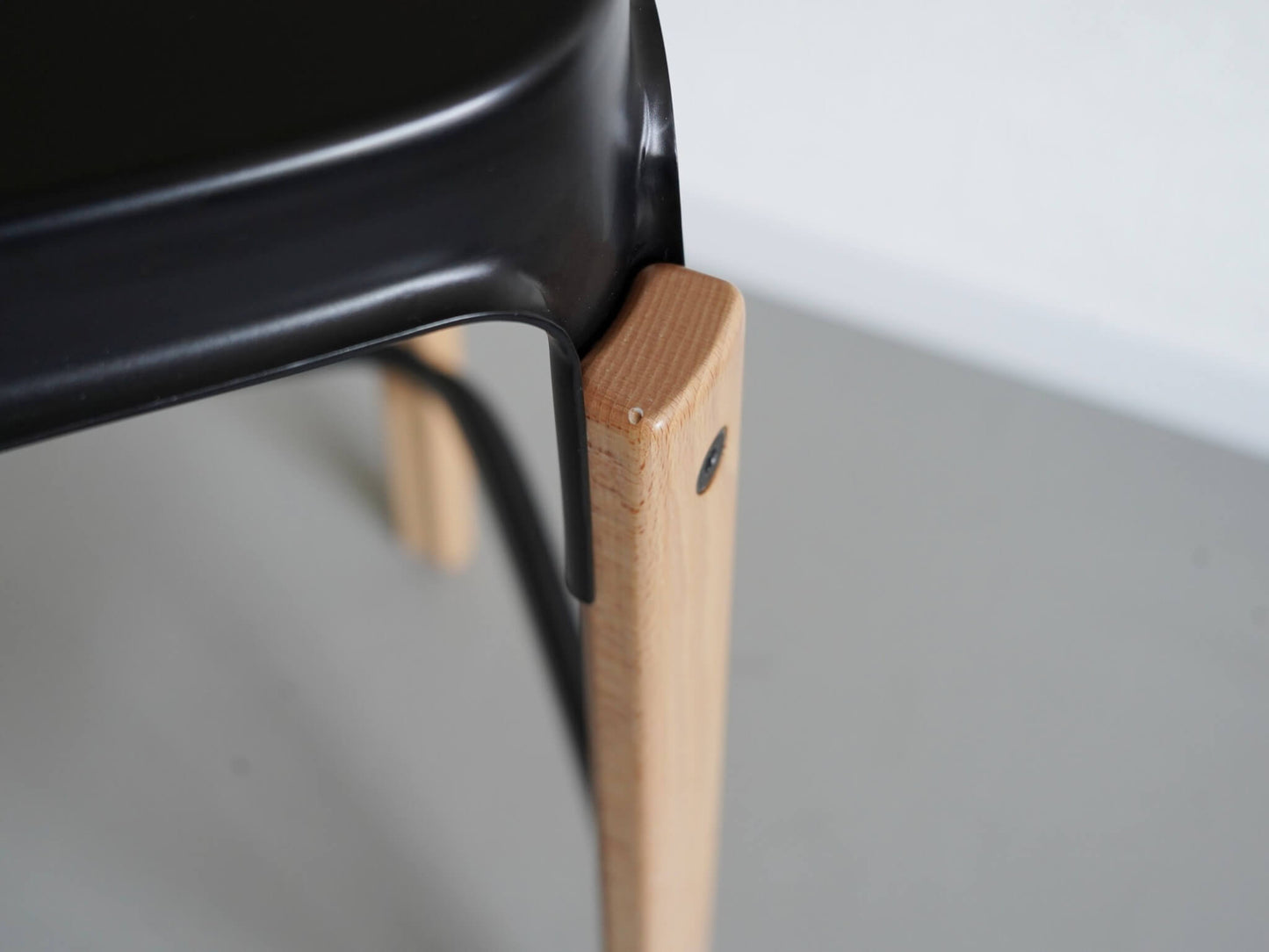 スティールウッド ハイスツール ブルレック ビーチ×ブラック ロナン&エルワン・ブルレック マジス / Steelwood Stool Ronan & Erwan Bouroullec MAGIS