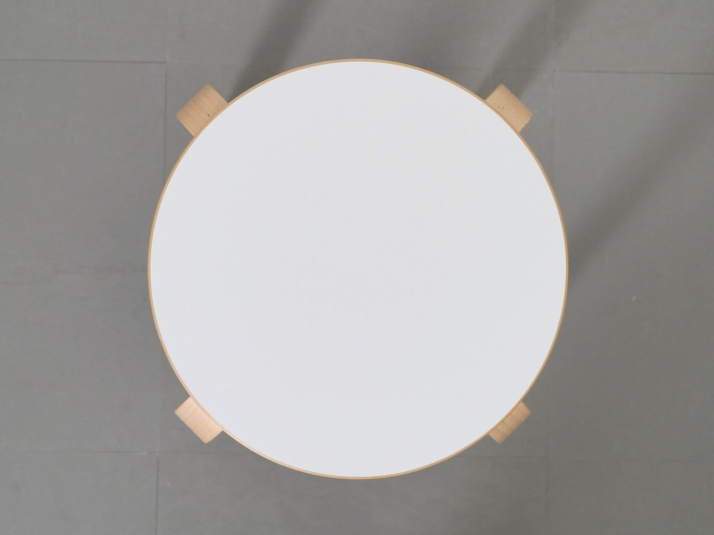スツール E60 ホワイト ラミネート バーチ 4本脚 アルヴァ・アアルト アルテック / Stool E60 White Laminate Alvar Aalto Artek 在庫6→4