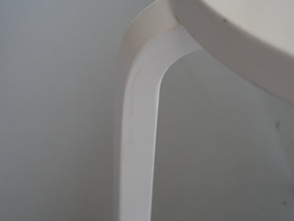 スツール60 ホワイト ラッカー アルヴァ・アアルト アルテック ① / Stool60 Alvar Aalto Artek