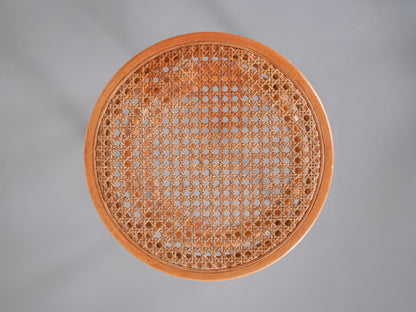 秋田木工 ハイスツール ラタン 籐 / Akita Mokko High Stool Rattan