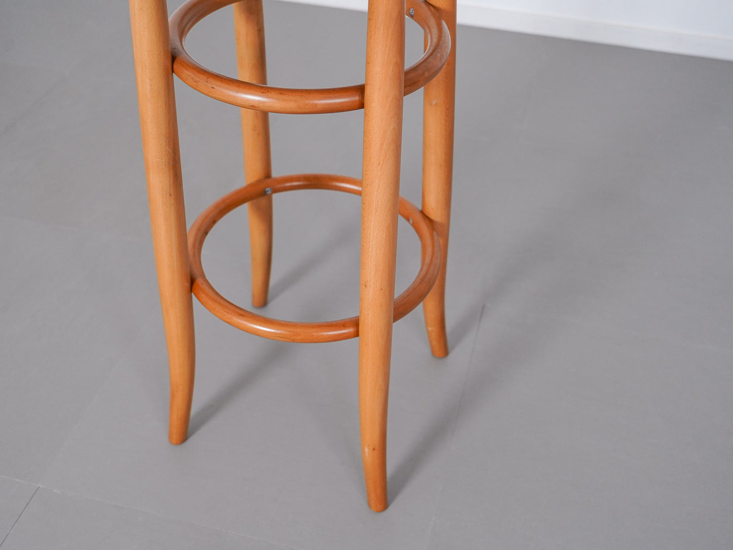秋田木工 ハイスツール ラタン 籐 / Akita Mokko High Stool Rattan