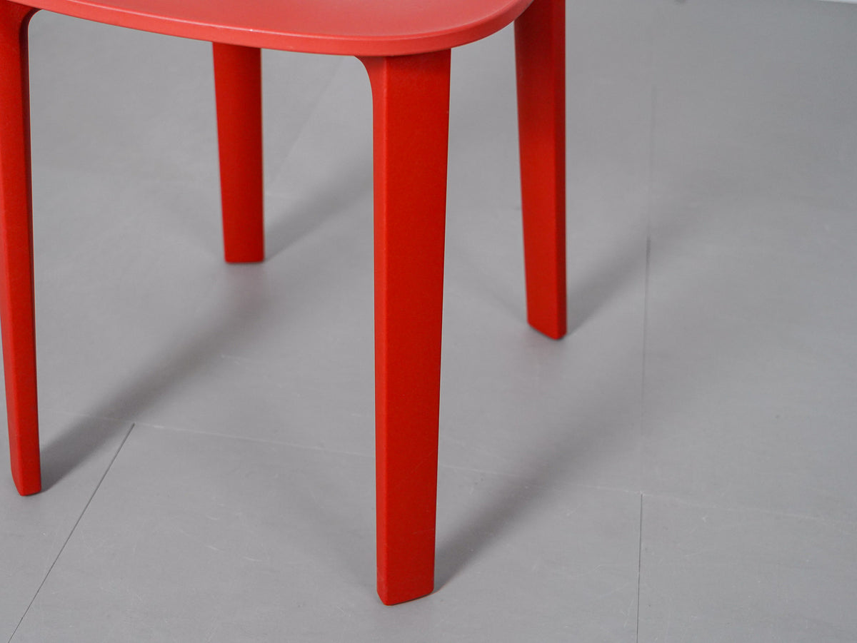 Jasper Morrison ジャスパー・モリソン All Plastic Chair オールプラスチックチェア / Vitra ヴィトラ レッド