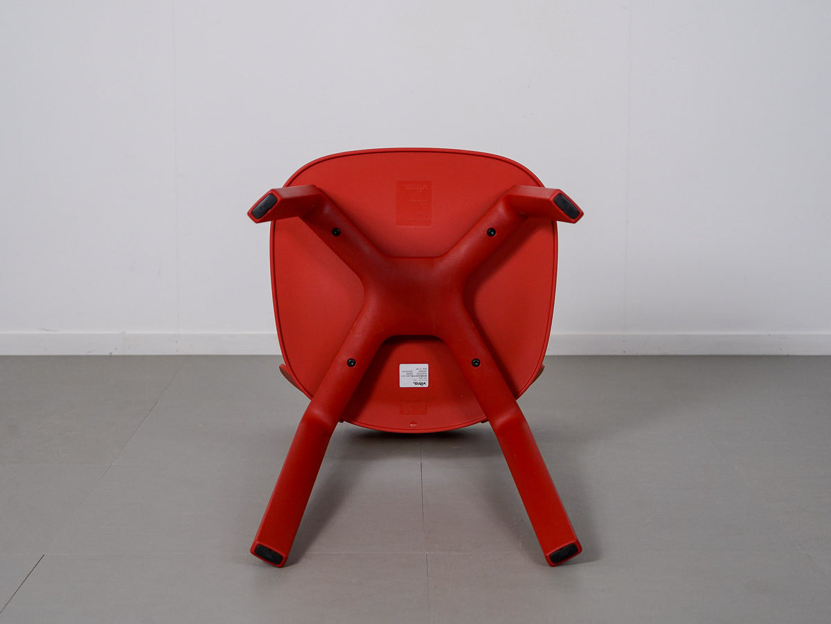 Jasper Morrison ジャスパー・モリソン All Plastic Chair オールプラスチックチェア / Vitra ヴィトラ レッド