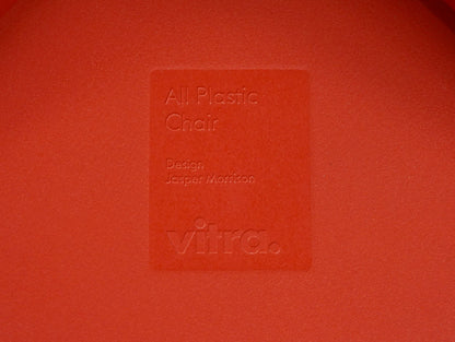 Jasper Morrison ジャスパー・モリソン All Plastic Chair オールプラスチックチェア / Vitra ヴィトラ レッド
