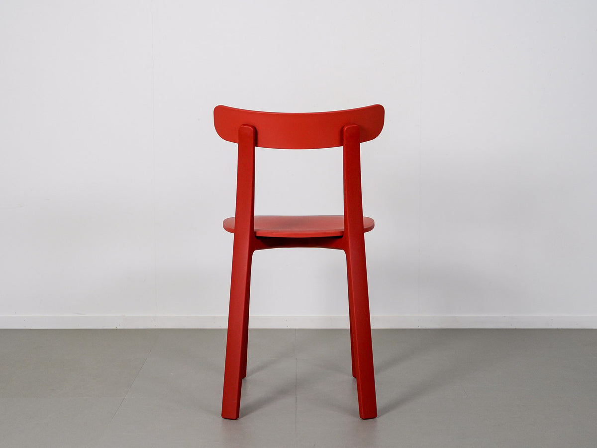 Jasper Morrison ジャスパー・モリソン All Plastic Chair オールプラスチックチェア / Vitra ヴィトラ レッド