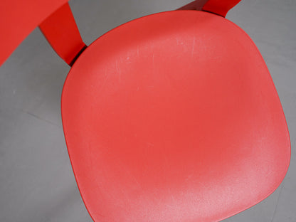 Jasper Morrison ジャスパー・モリソン All Plastic Chair オールプラスチックチェア / Vitra ヴィトラ レッド