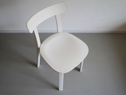 オールプラスチックチェア グライドなし エーピ－シー ホワイト ジャスパー・モリソン ヴィトラ  / All Plastic Chair APC White Jasper Morrison Vitra 在庫1