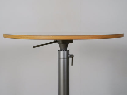 ブリオ モバイル ラウンドテーブル 昇降式 ホワイト / BRIO Mobile Adjustable Table Round