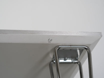Bテーブル スクエア W80cm H72cm フリッツ・ハンセン アルネ・ヤコブセン ブルーノ・マットソン ピート・ハイン / B Table Square Fritz Hansen Arne Jaconsen Bruno Mathsson Piet Hein