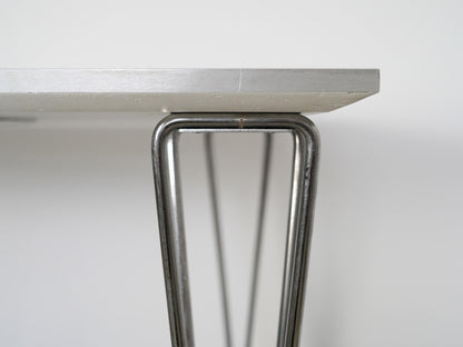 Bテーブル スクエア W80cm H72cm フリッツ・ハンセン アルネ・ヤコブセン ブルーノ・マットソン ピート・ハイン / B Table Square Fritz Hansen Arne Jaconsen Bruno Mathsson Piet Hein