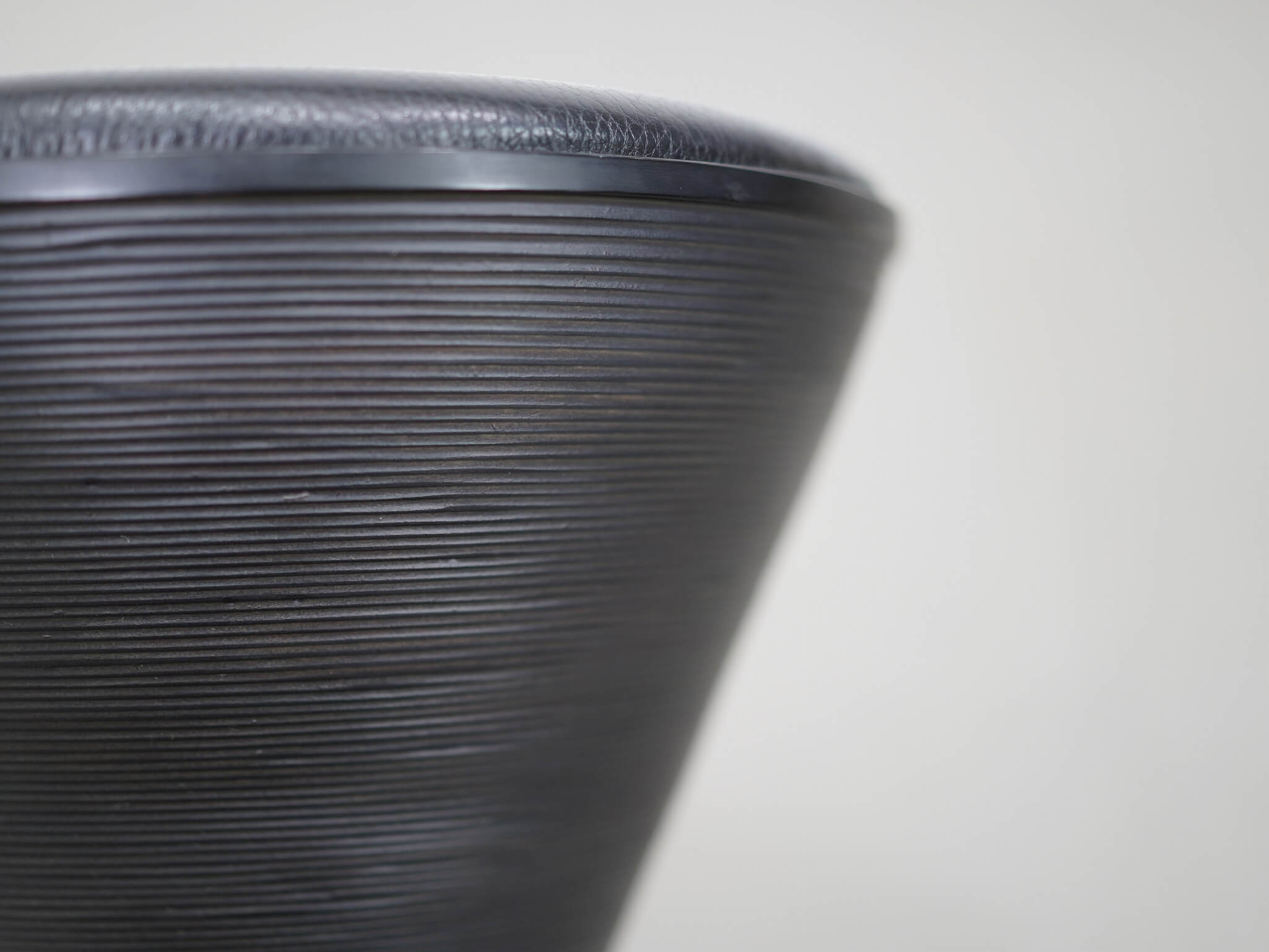 ブナコ スツール ブラック 黒 レザー中古 ユーズド / BUNACO STOOL