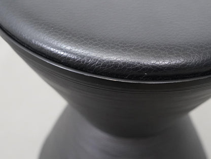 ブナコ スツール ブラック レザー / BUNACO STOOL Black Leather