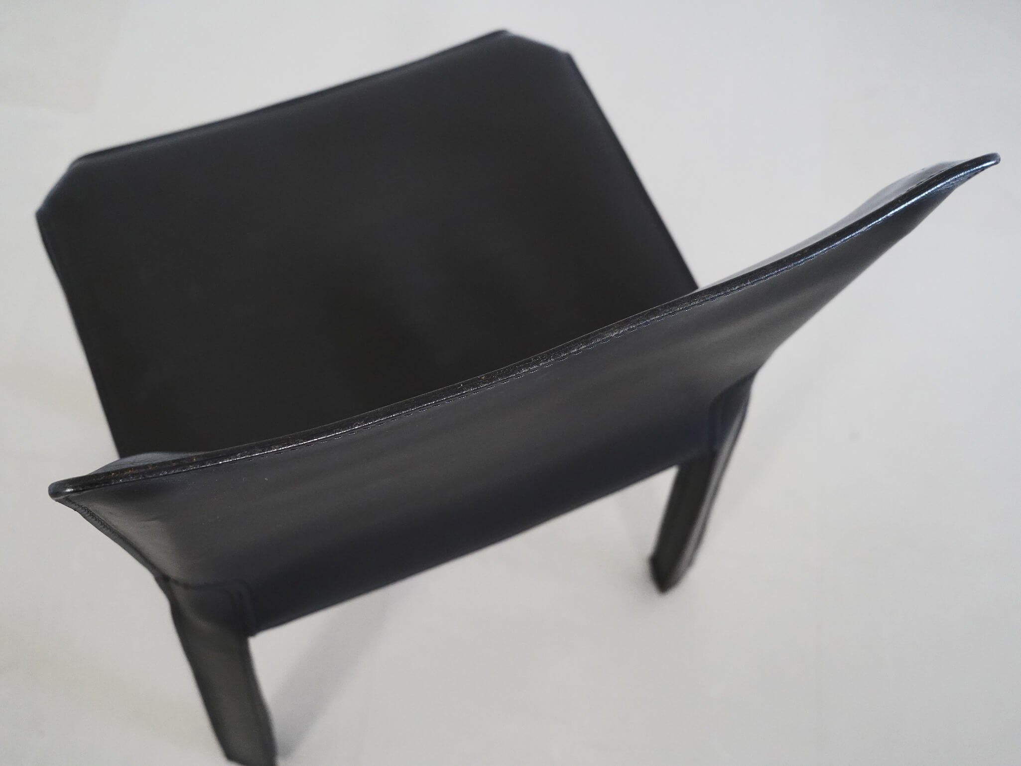 キャブチェア ① 412 ブラック カッシーナ マリオ・ベリーニ 中古