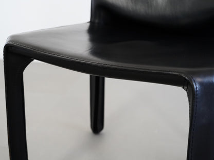 キャブチェア ① 412 ブラック カッシーナ マリオ・ベリーニ / 412 CAB Cassina Mario Bellini