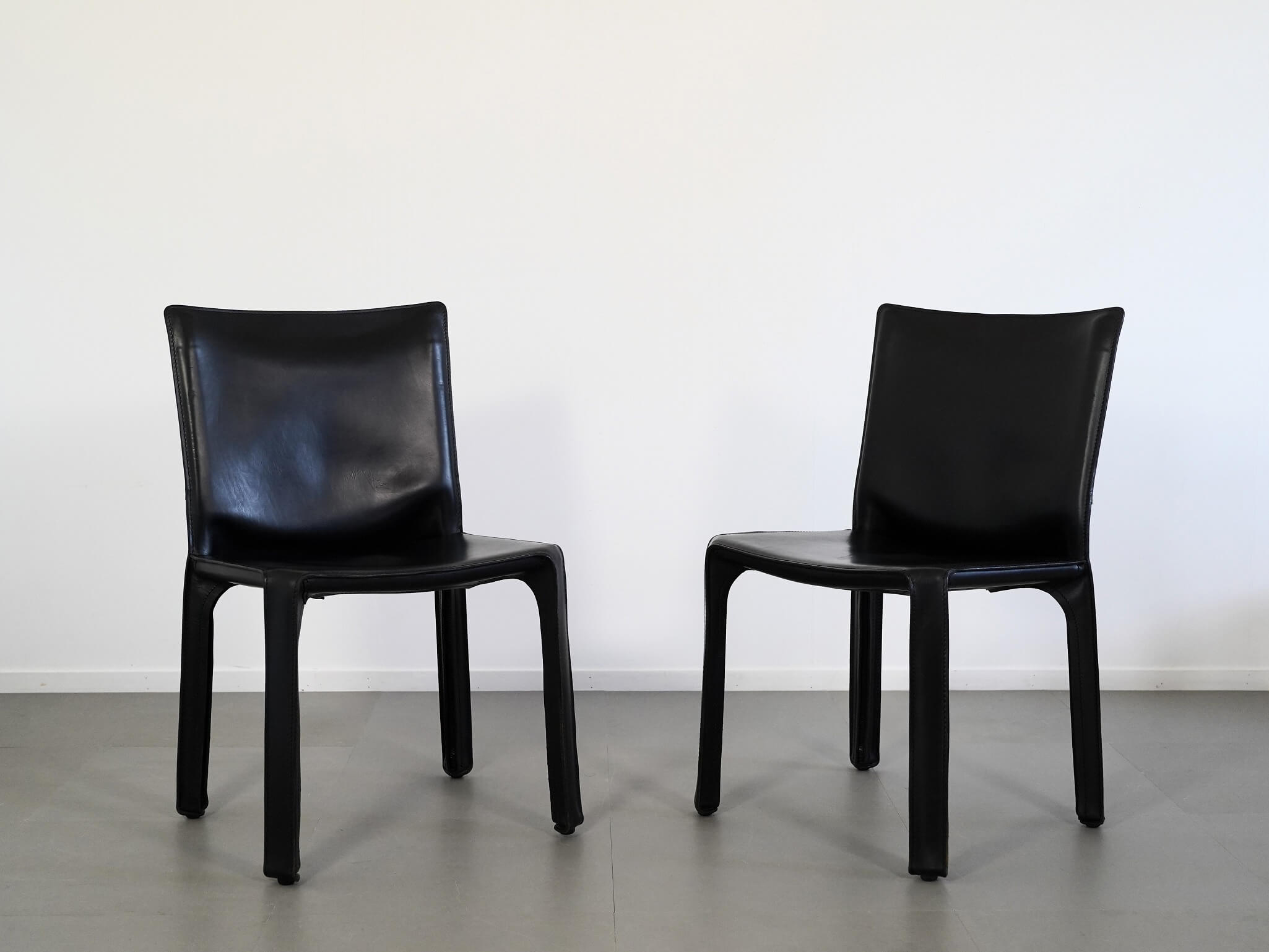 キャブチェア ① 412 ブラック カッシーナ マリオ・ベリーニ 中古