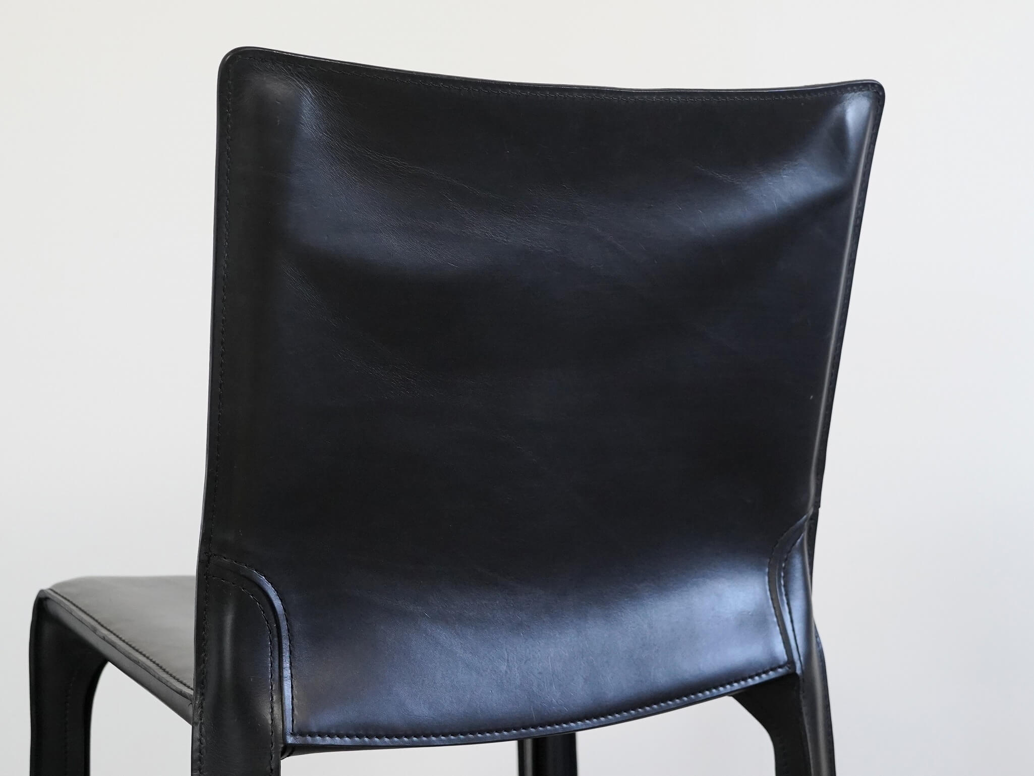 キャブチェア ② 412 ブラック カッシーナ マリオ・ベリーニ / 412 CAB