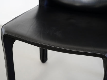 キャブチェア ② 412 ブラック カッシーナ マリオ・ベリーニ / 412 CAB Cassina Mario Bellini