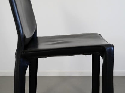 キャブチェア ② 412 ブラック カッシーナ マリオ・ベリーニ / 412 CAB Cassina Mario Bellini