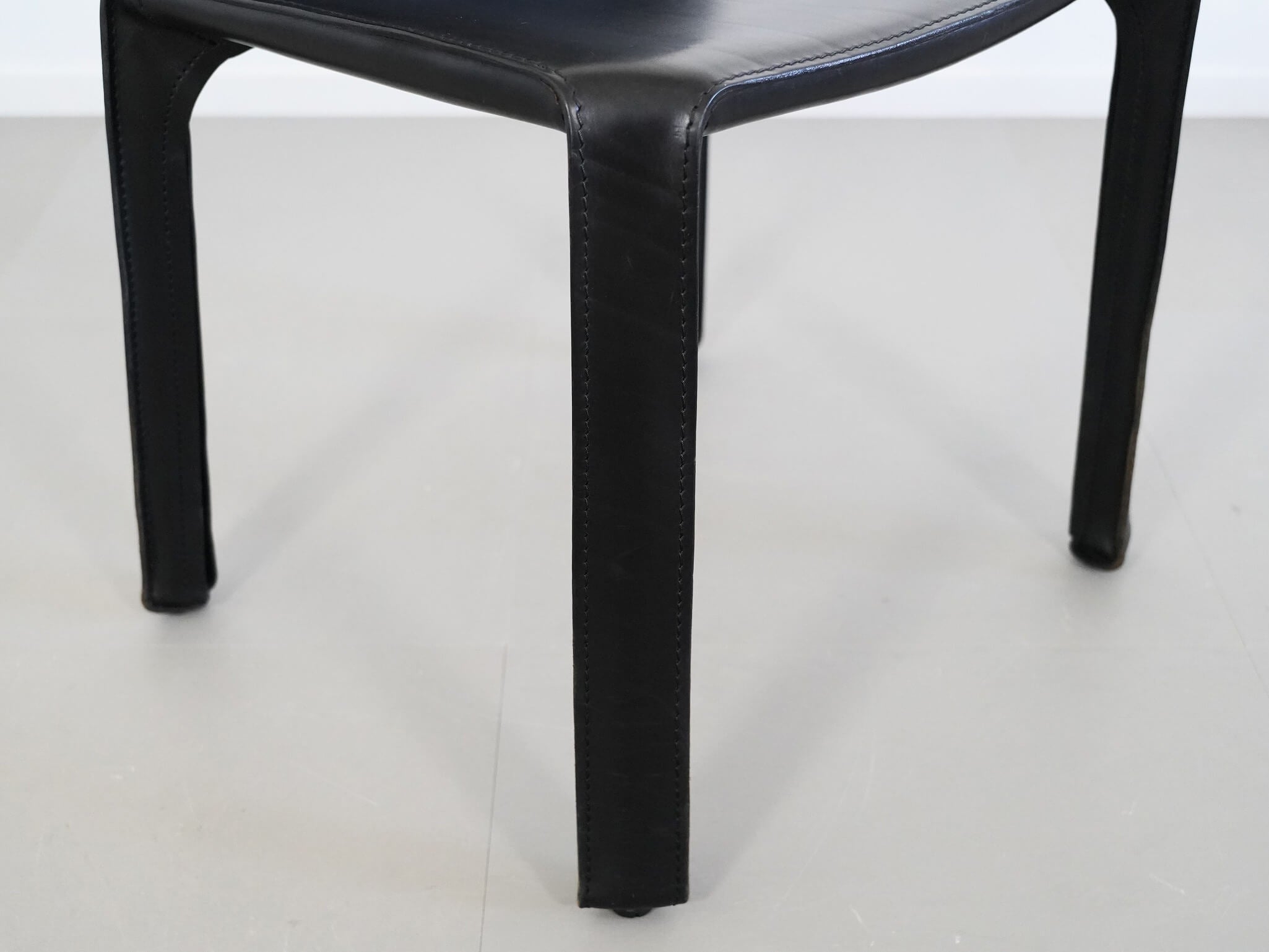 Cassina マリオ・ベリーニ CAB 412 チェア ブラック キャブチェア ② 412 ブラック カッシーナ マリオ・ベリーニ / 412 CAB