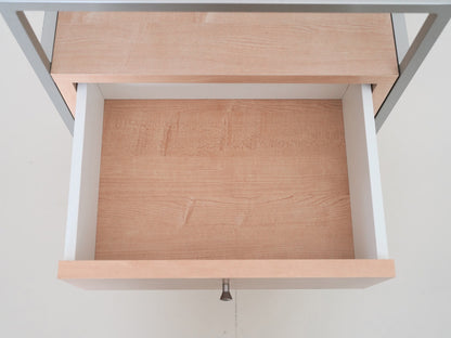 ガラスキャビネット チェスト シェルフ ナチュラル / Glass Cabinet Shelf