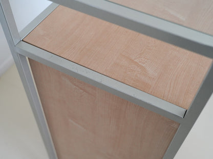 ガラスキャビネット チェスト シェルフ ナチュラル / Glass Cabinet Shelf