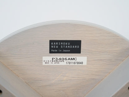 カリモクニュースタンダード キャストール バースツール ハイ グレイングレー ビッグゲーム / Karimoku New Standard Castor Barstool High Grain Gray BIG-GAME