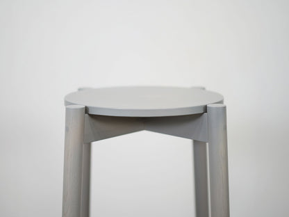 カリモクニュースタンダード キャストール バースツール ハイ グレイングレー ビッグゲーム / Karimoku New Standard Castor Barstool High Grain Gray BIG-GAME