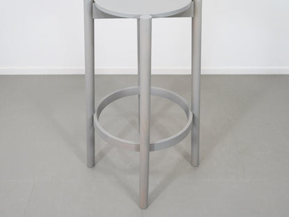 カリモクニュースタンダード キャストール バースツール ハイ グレイングレー ビッグゲーム / Karimoku New Standard Castor Barstool High Grain Gray BIG-GAME