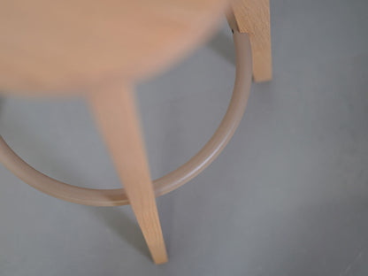 ダブテイル バースツール オーク ホワイト アリアケ スタファン・ホルム 平田椅子製作所 / Dovetail Bar Stool Oak White ARIAKE Staffan Holm 在庫2
