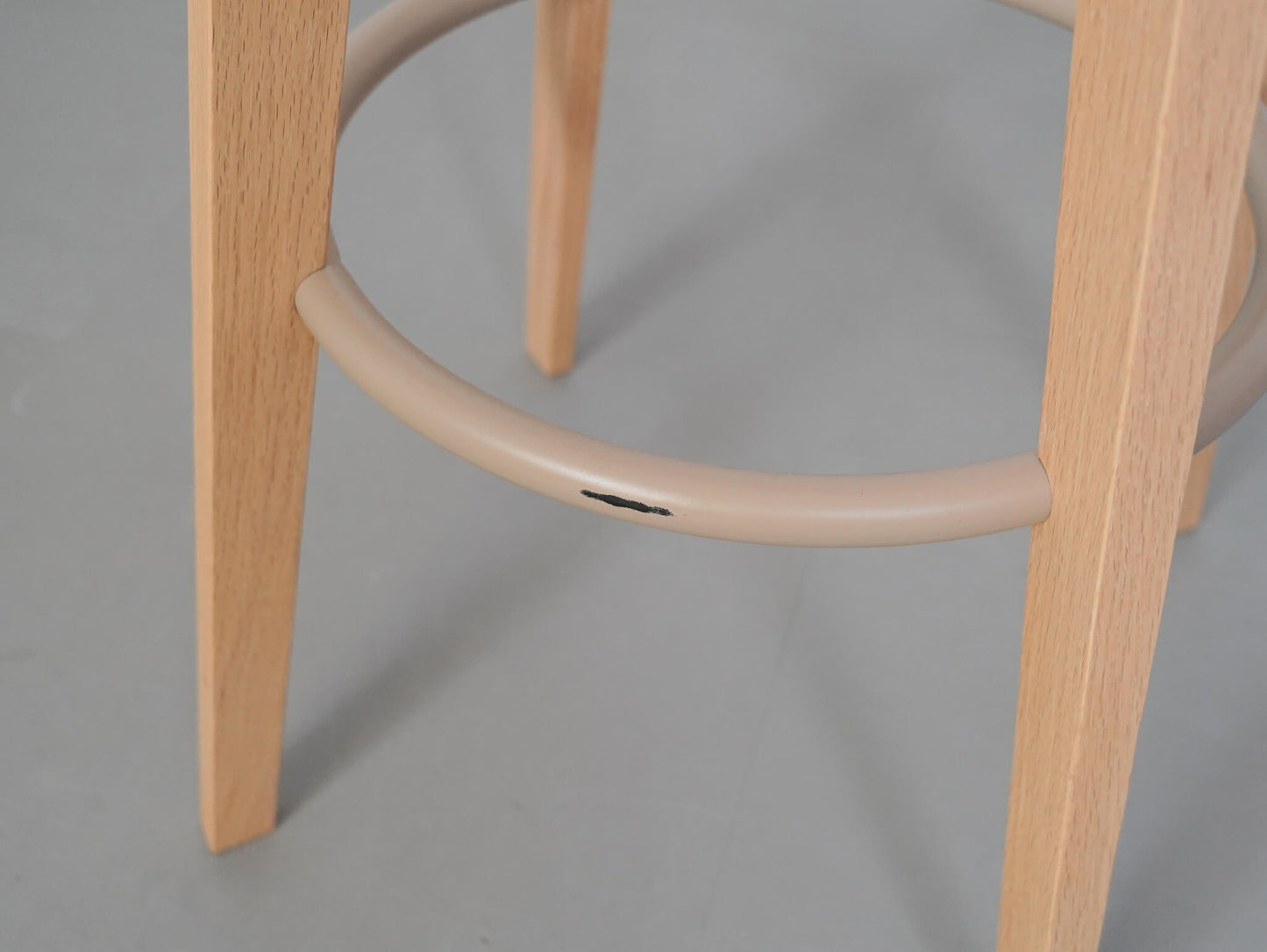 ダブテイル バースツール オーク ホワイト アリアケ スタファン・ホルム 平田椅子製作所 / Dovetail Bar Stool Oak White ARIAKE Staffan Holm 在庫2