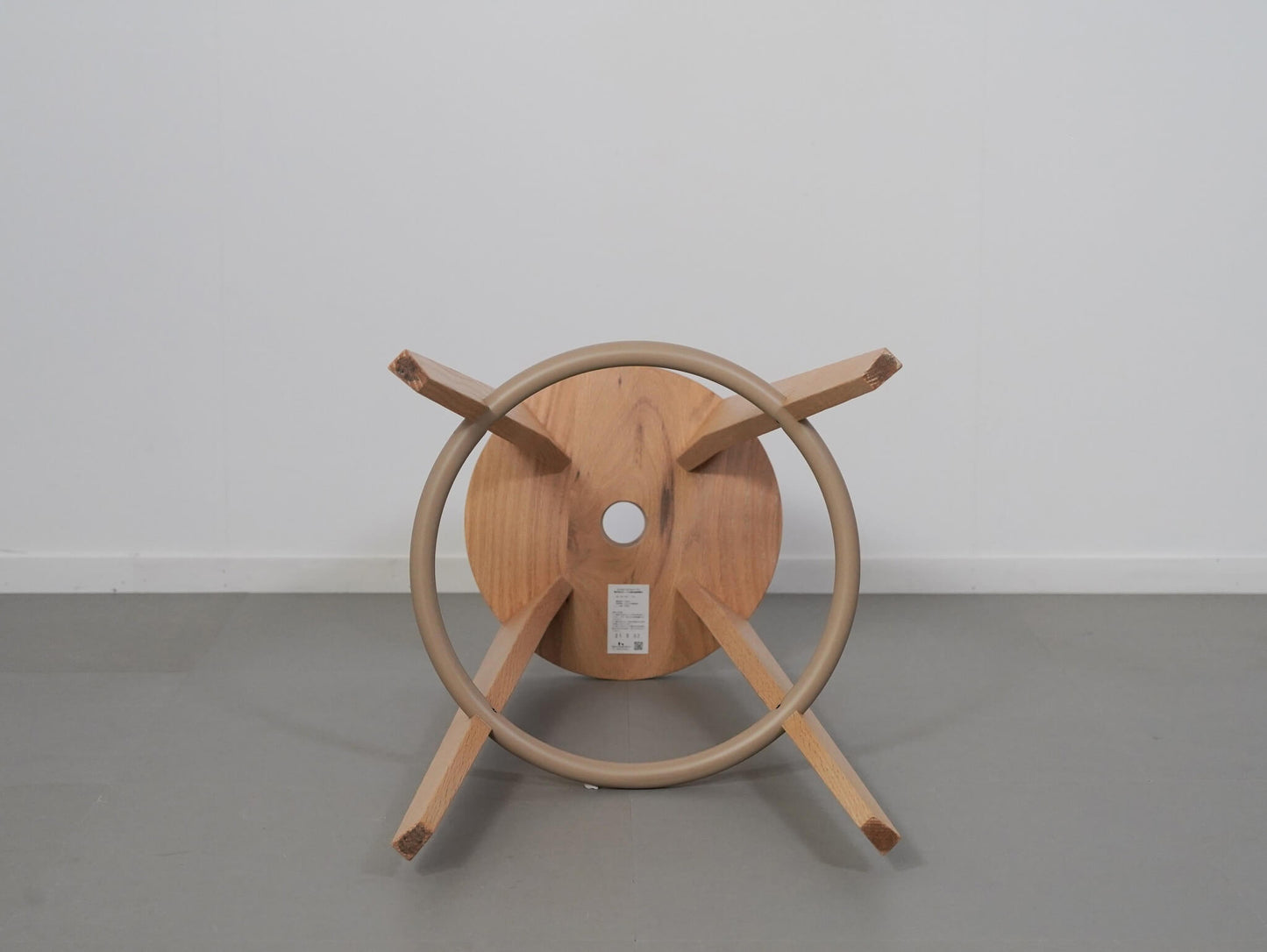 ダブテイル バースツール オーク ホワイト アリアケ スタファン・ホルム 平田椅子製作所 / Dovetail Bar Stool Oak White ARIAKE Staffan Holm 在庫2