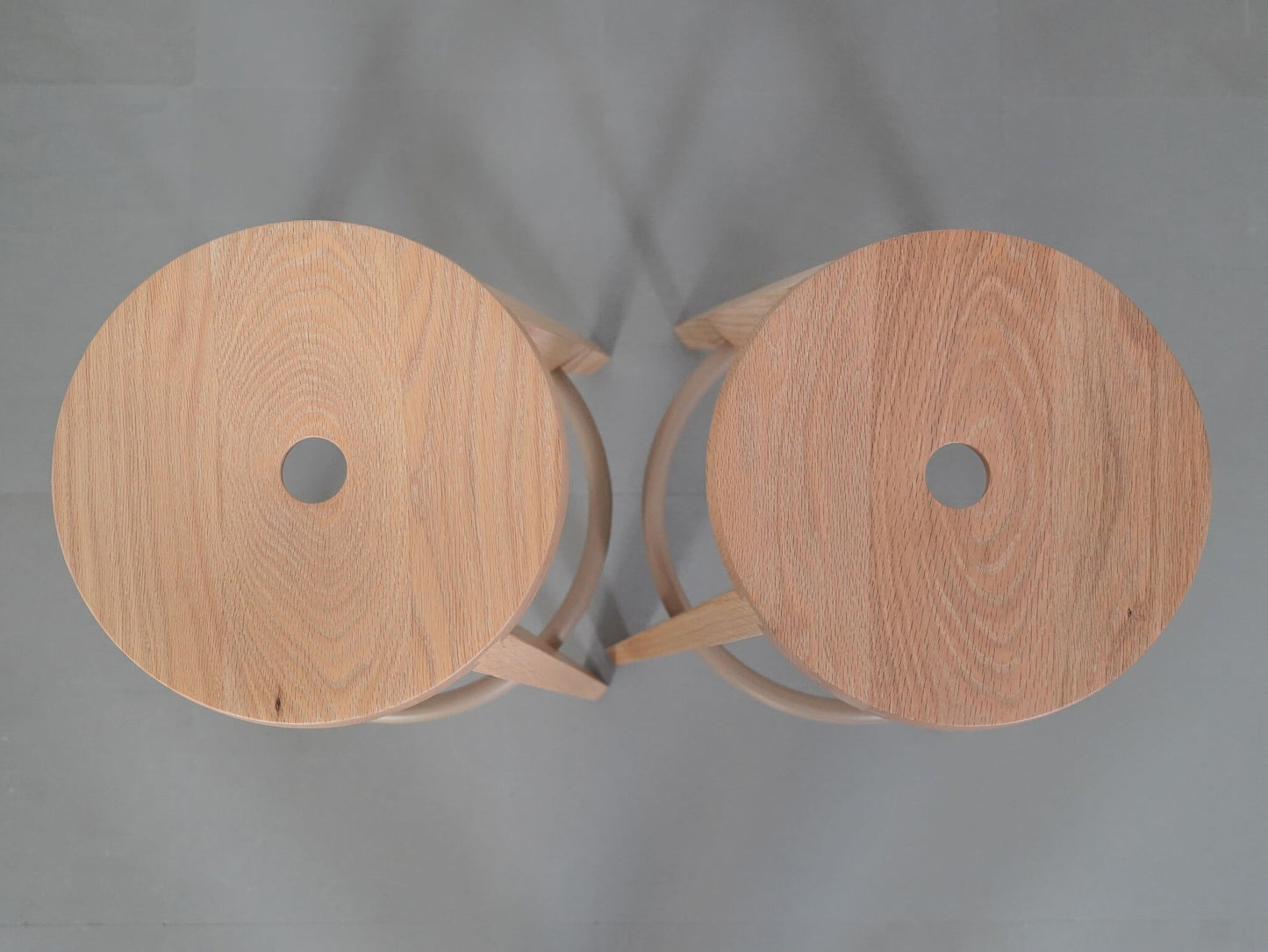 ダブテイル バースツール オーク ホワイト アリアケ スタファン・ホルム 平田椅子製作所 / Dovetail Bar Stool Oak White ARIAKE Staffan Holm 在庫2