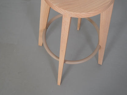 ダブテイル バースツール オーク ホワイト アリアケ スタファン・ホルム 平田椅子製作所 / Dovetail Bar Stool Oak White ARIAKE Staffan Holm 在庫2