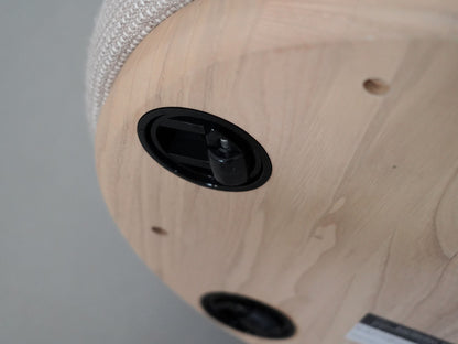 エレファント プーフ タスク スツール キャスター付 ベージュ カリモクニュースタンダード クリスチャン・ハース / Elephant Pouf Task Karimoku New Standard Christian Haas