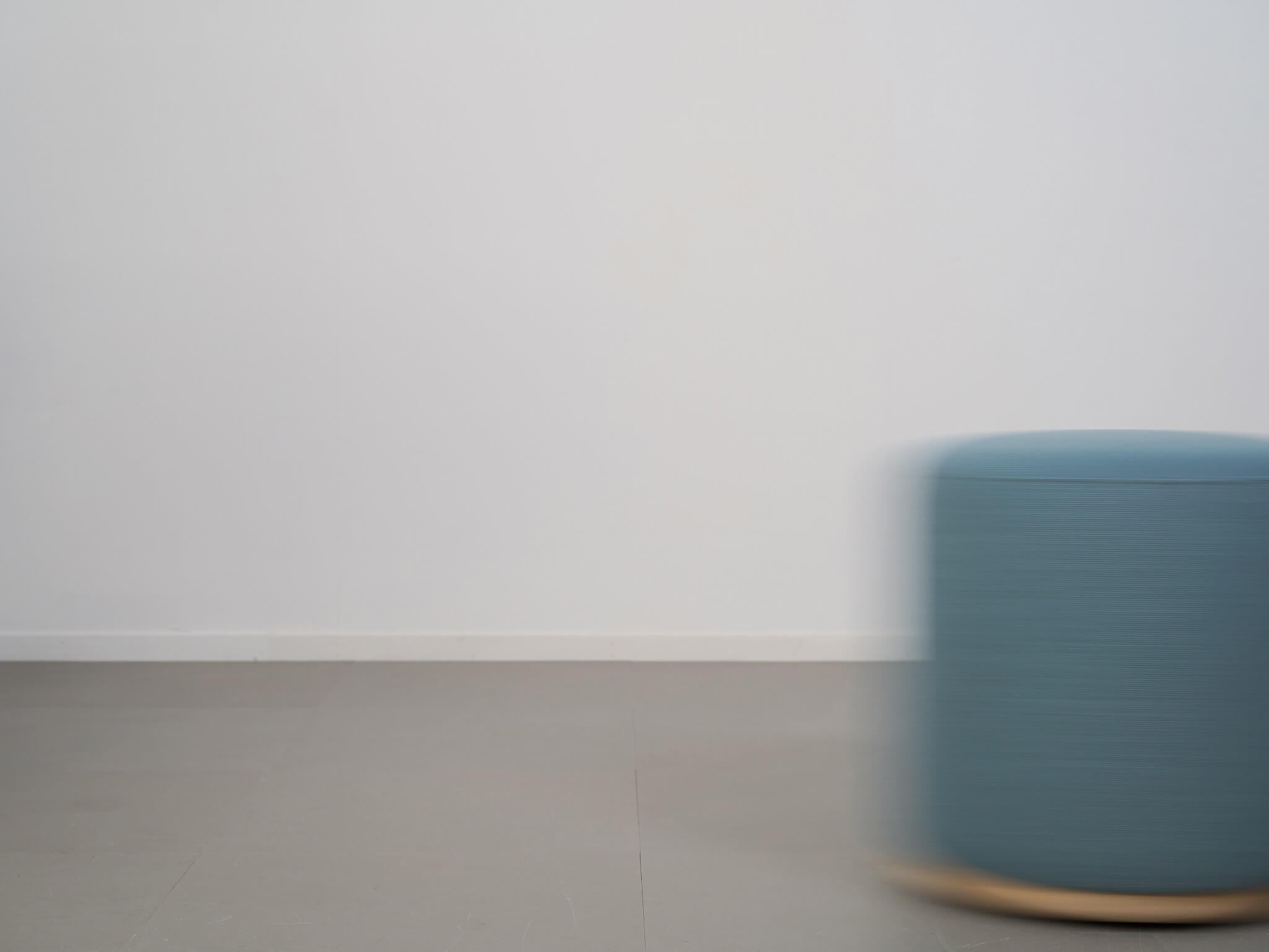 エレファント プーフ タスク スツール オットマン キャスター付