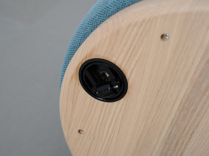 エレファント プーフ タスク スツール キャスター付 マハラム ブルー カリモクニュースタンダード クリスチャン・ハース / Elephant Pouf Task Karimoku New Standard Christian Haas MAHARAM 在庫2