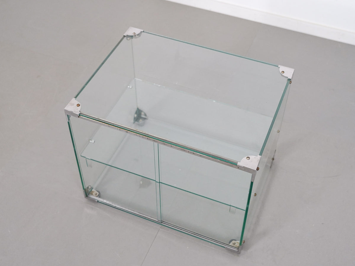 ガラスケース 日本 古家具 / アンティークショーケース / Vintage Glass Display Case