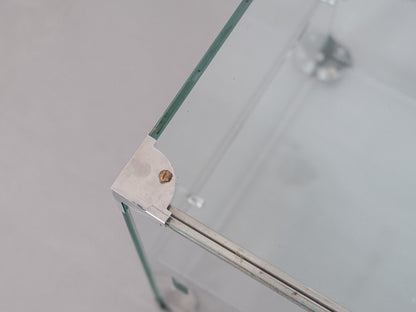 ガラスケース 日本 古家具 / アンティークショーケース / Vintage Glass Display Case