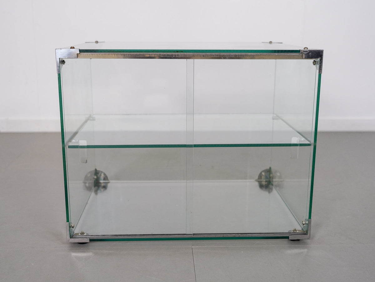 ガラスケース 日本 古家具 / アンティークショーケース / Vintage Glass Display Case