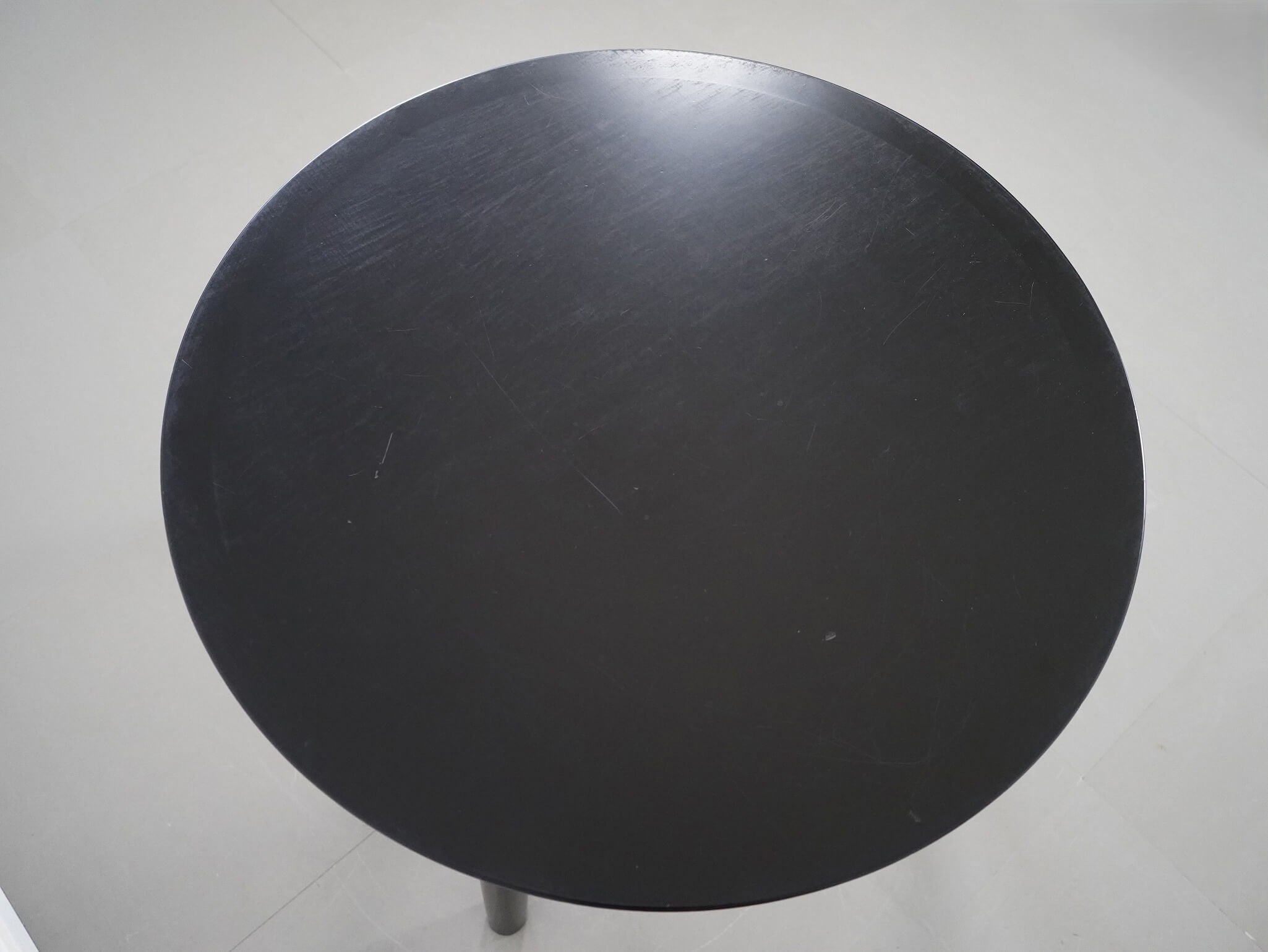 ヒロシマ エンドテーブル サイドテーブル ブラック 黒 マルニ木工