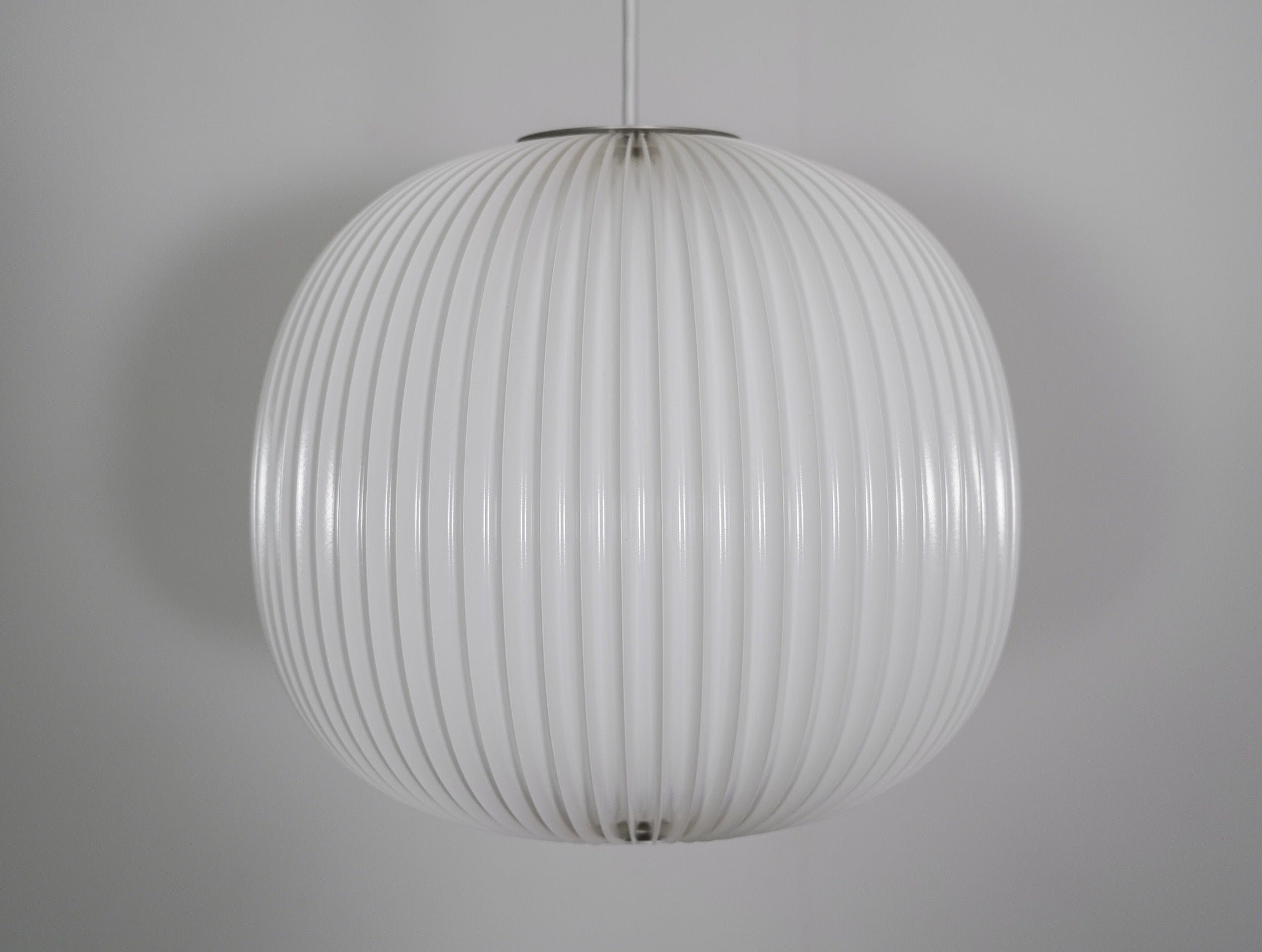 レ・クリント ラメラ3 ペンダントランプ KP134 シルバー Φ32cm 中古