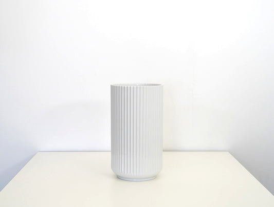 リュンビューポーセリンのベース・ホワイトH31cm