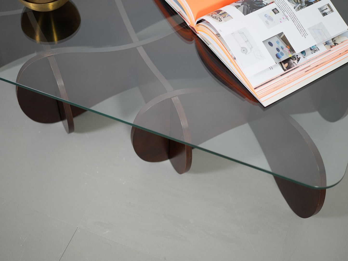 マトリックス テーブル L ダークブラウン E&Y アンドリュー・タイ / MATRIX TABLE Andrew Tye